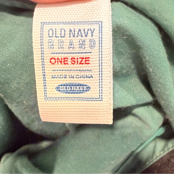 Old Navy Elegant Floral Teal & Black Tote Bag - Picture 4 of 5